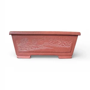 Petit pot bonsaï rectangulaire (7.5*6.5*h2.5cm)